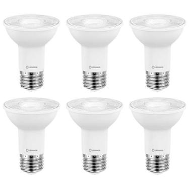 Imagem de 6 Lâmpada Led Par20 5,5w Bivolt E27 2700k Luz Amarela Ledvance