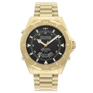 Imagem de Relógio Technos Masculino Skydiver Dourado - WT2050AWN/1P