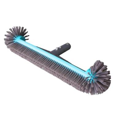 Imagem de Ｂｅｓｇａ Cabeça de escova de piscina para limpeza de paredes enterradas/acima do solo, substituição para poste padrão com pontas redondas e cerdas hemisféricas