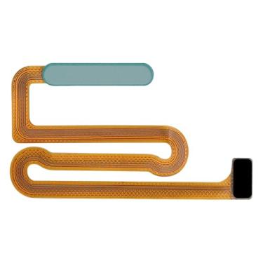 Imagem de BESJMYT Para Samsung Galaxy A13 5G Botão Liga/Desliga Verde e Sensor de Impressão Digital Cabo Flexível Cabo Flexível Liga/Desliga Botão de Controle Conector Peças de Reparo SM-A136U SM-A136U1