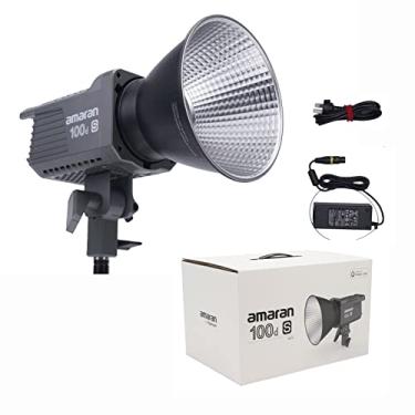 Imagem de Aputure Amaran 100d S Bowens Mount LED luz de estúdio de vídeo 100 W 5600 k luz do dia com controle de aplicativo Bluetooth para entrevistas, fotografia de retrato, produção de vídeo