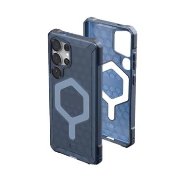 Imagem de URBAN ARMOR GEAR Capa Uag Projetada Para Samsung Galaxy S25 Ultra, 6,8" Essential - Compatível Com Carregamento Magnético, Resistente, Militar, Testada Contra Quedas, Antiderrapante, Azul-Nuvem