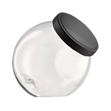 Imagem de Pote Baleiro Plástico 1,2LT Multiuso Organizador Tampa de Rosca - Pana