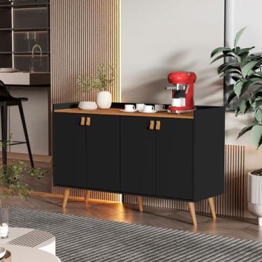 Imagem de Aparador Sala De Estar Hall De Entrada Buffet Cantinho Do Café Luana 4