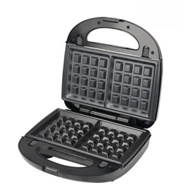 Imagem de Sanduicheira 3 em 1 Faz Waffles Sanduiches Grill Misto Quente 110v ou 220v 750w(110v)
