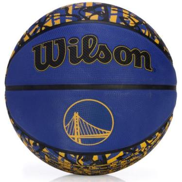Imagem de Bola De Basquete Wilson NBA Team Graffiti GS Warriors Tam 7