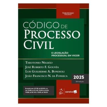 Imagem de Código De Processo Civil E Legislação Processual Em Vigor - 56ª Edição 2025