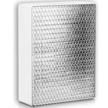 Imagem de SIKADEER Isolador de ventilação RV 55 cm x 35 cm x 7,5 cm, capa universal para claraboia RV com superfície refletiva, sombra de claraboia, teto solar com economia de energia, serve para aberturas de 35 cm x 55 cm V2 RV/Camper