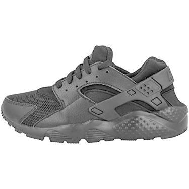 Imagem de NIKE Air Huarache Run SE (GS) Kids Sneakers (4 US Big Kid, Black/Black-Black)