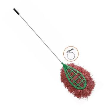 Imagem de Vassoura resistente, vassoura externa, adequada para garagem doméstica, pavimento, pátio, gramado, concreto, telhado, escadas