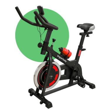 Imagem de Bicicleta Spinning Mecânica 8kg Pro Importway 120kg Red