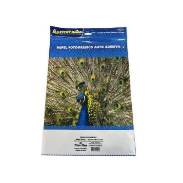 Imagem de Papel Masterprint Foto Auto Adesivo 130G A3-20Fls Der 4