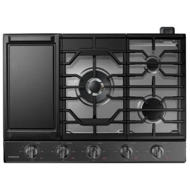 Imagem de Cooktop A Gás Samsung Em Inox Com 05 Bocas  05 Níveis De Potê