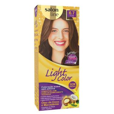 Imagem de Tintura Capilar Salon Line Light Color 6.7 Chocolate