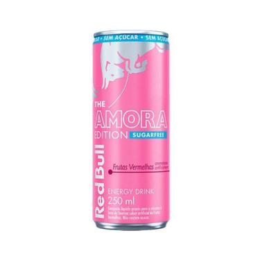 Imagem de Energético Red Bull The Amora Edition Sabor Frutas Vermelhas Sem Açuca