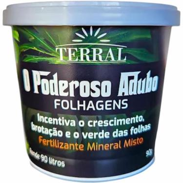 Imagem de O Poderoso Adubo Folhagens 90g Fertilizante Mineral Misto N15-P03-K03 