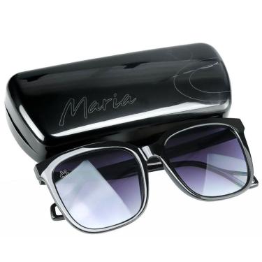 Imagem de Oculos Sol Feminino Vintage Proteção Uv + Case Estiloso Moda Qualidade Premium Original...