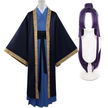 Imagem de Jinshi Cosplay Costume Hanfu Conjunto Completo Jinshi Costume Role Paly Halloween Party Uniforme Terno Halloween Carnaval Dress Up Suit, Type 2, S