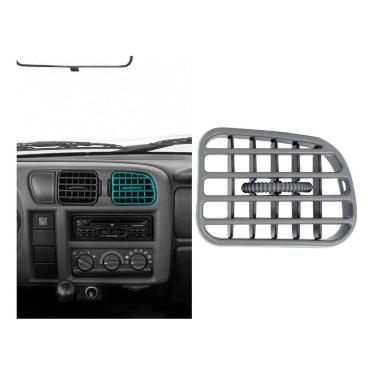Imagem de Difusor De Ar S10 Blazer 01 A 11 Cinza Central Ld Ap1028