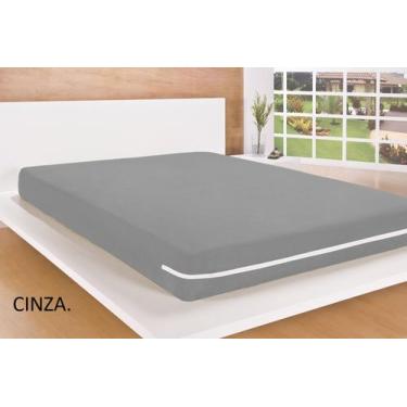 Imagem de Lençol de Malha 100% poliéster  Várias Cores Tamanho Casal - ARETHA EN