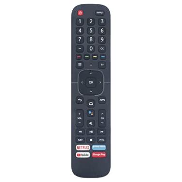Imagem de Controle remoto de voz de substituição ERF2G60H adequado para Hisense TV 55H8G 65H8G 75H8G 32E5600EU 40E5600EU HU43E5600FFWA HU32E5600FHWA ERF2K60H 32H5500G