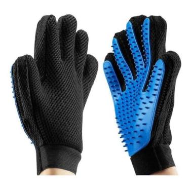 Imagem de Luva Tira Pelos Pet Removedor Rasqueadeira Magnetica