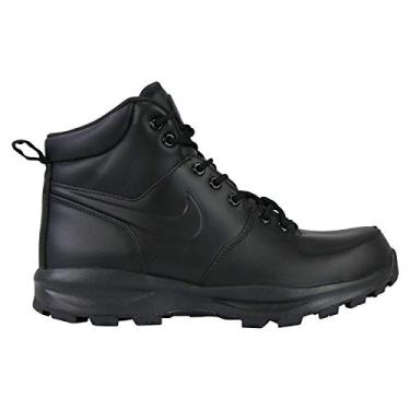 Imagem de Nike Bota masculina de couro para caminhada Manoa, Preto, 39
