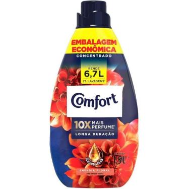 Imagem de Amaciante Concentrado Comfort Hydra Sérum Energia Floral óleo De Argan 1,5l