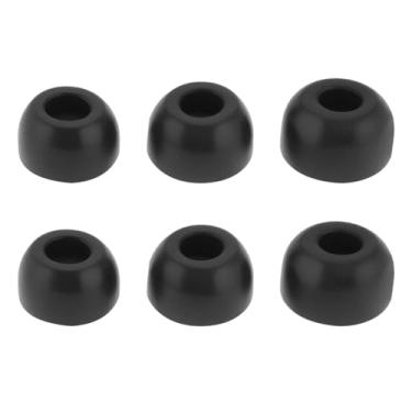 Imagem de Briny River 6 peças de fones de ouvido de espuma viscoelástica com isolamento de ruído macio compatíveis com Plantronics Poly Voyager 5200 Series Voyager Legend e Voyager Pro Headsets P/M/G