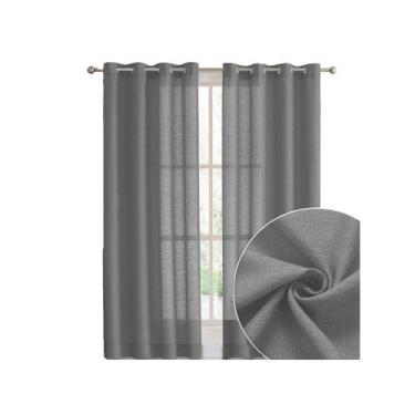 Imagem de Cortina Sala Quarto Cozinha para varão simples 3,00 x 2,30m - Armazem 