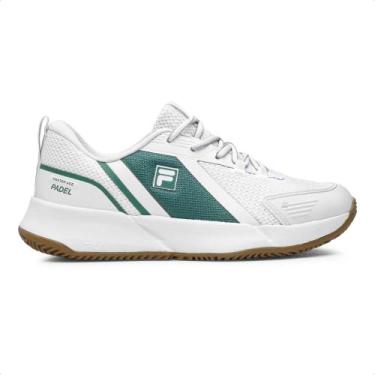 Imagem de Tênis Fila Master Ace Feminino, Branco, Verde, 36