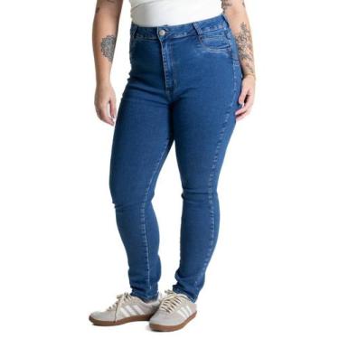 Imagem de Calça Jeans Sawary Plus Size Levanta Bumbum Petit - 280802 Azul, Azul,