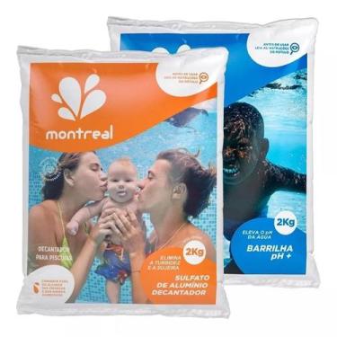 Imagem de Kit Para Piscina Barrilha Eleva Ph E Sulfato De Alumínio 2kg - MONTREA