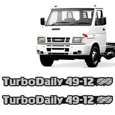 Imagem de Adesivos Turbo Daily 49-12 Iveco Emblema Lateral Refletivo - SPORTINOX