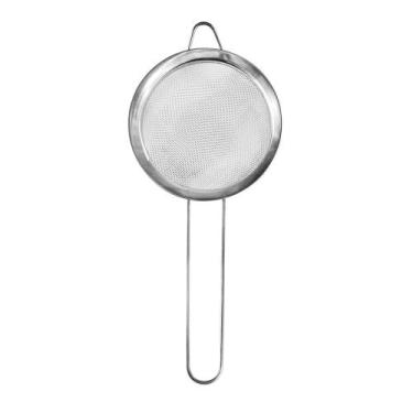 Imagem de Peneira Diâmetro Ø 8 Cm Aço Inox Para Cozinha Culinária - Eye Produtcs