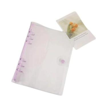 Imagem de Capa De Caderno A6 A5 Com Glitter Rosa Dourado, Diário Brilhante, Plan