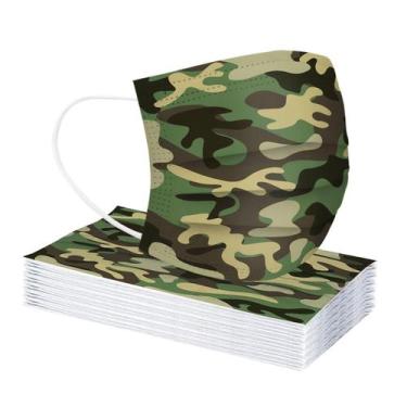 Imagem de Máscara de moda para impressão respirável de pano descartável infantil