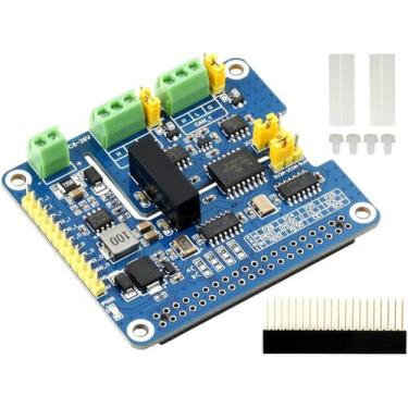 Imagem de Expansion HAT waveshare CAN FD isolado de 2 canais para Raspberry Pi