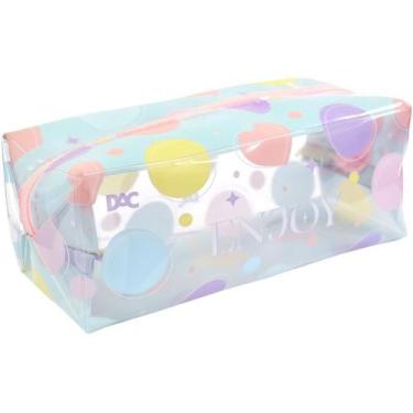 Imagem de Estojo Simples ENJOY PVC GG Cristal - DAC