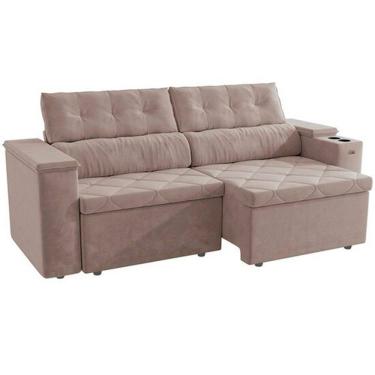 Imagem de Sofá Roma S211 2,60 Metros com Braço Baú Kappesberg