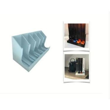 Imagem de Organizador Suporte Cápsulas Nespresso Modelo De 4 Caixas