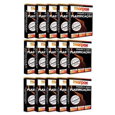 Imagem de Kit Plastificação Polaseal RG + CPF + Crachá 0,05mm 1500 uni - Marpax