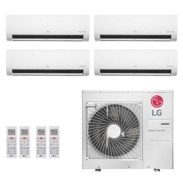 Imagem de Ar-Condicionado Multi Split Inverter LG 30.000 (4x Evap HW 9.000) R-32 Quente/Frio 220V