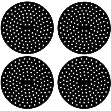 Imagem de Kit 4 Tapete Silicone Fogão Indução Almofada Protetora