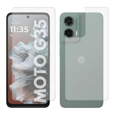 Imagem de Pelicula De Hidrogel Frente Verso Para Motorola Moto G35 5G
