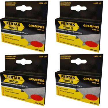 Imagem de Grampo 10Mm Tapeceiro Grampeador De Pressão - 4000Un