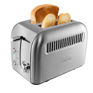 Imagem de Torradeira de Pão PTR02I Philco Com 6 Níveis de Tostagem Descongela e Reaquece 220V