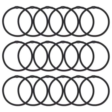 Imagem de MAYJOYDIY 18 cabos elásticos de trampolim de 13 cm de substituição corda elástica de salto alto cordas elásticas de trampolim resistentes para lona dossel exercício fitness, preto