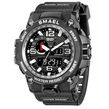 Imagem de Relógio Masculino Smael Anadigi 1545D Preto
