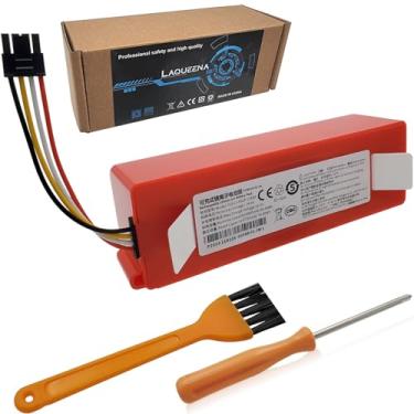Imagem de LAQUEENA Bateria mi P2023-4S2P-GNBK-2 compatível com Xiaomi Vacuum Robotics Roborock S50 S51 S55 S5 E20 E25 C10 T6 T60 T65 E4 S55 S6 E25 E35 S6 Max T4 T6 8 0,64 WH